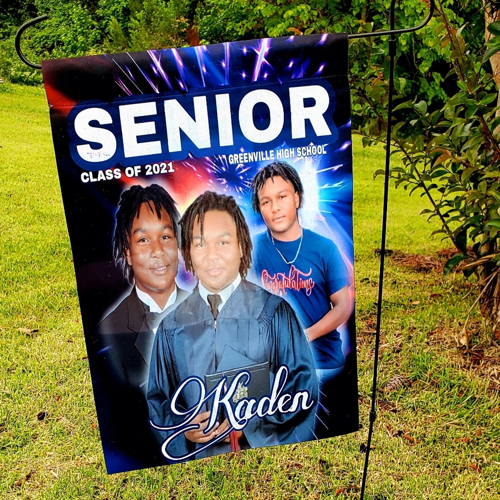 Graduation Yard Flag